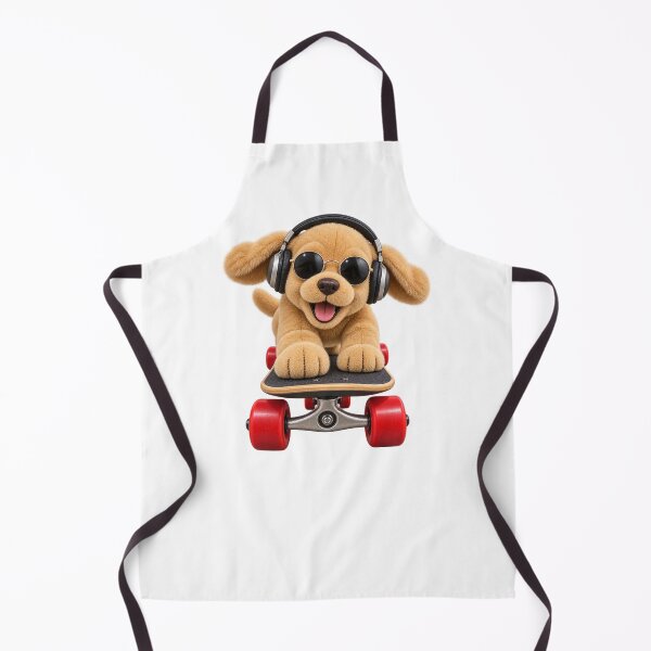 Item preview, Plushy Pup Skateboard Adventure Venice Beach designed and sold by Russell Thorne.
