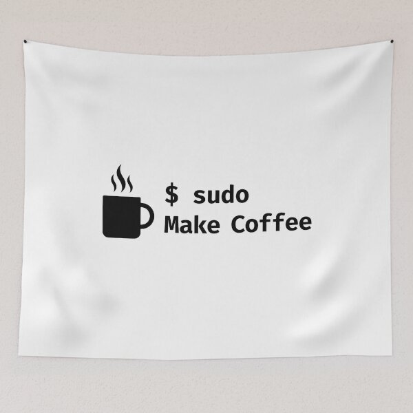 Item preview, sudo Make Coffee designed and sold by Umbra Atelier.