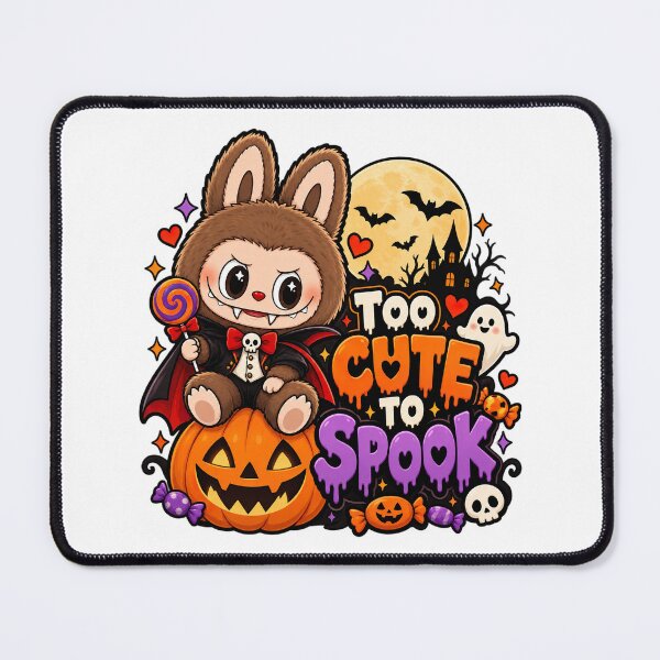 Item preview, Labubu Halloween, Labubu The Monster, Too Cute To Spook Labubu Halloween Cute Monster designed and sold by graphic-genie.