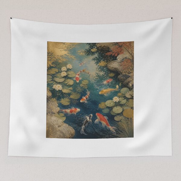 Item preview, Japanese Art Koi Fish designed and sold by Artnovalty.redbubble.com.