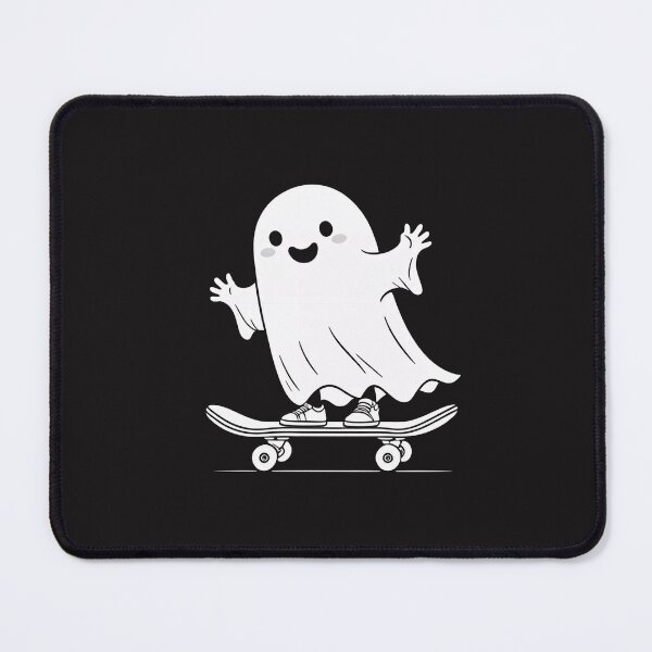 Item preview, Cute Skating Ghost on Skateboard Halloween designed and sold by mimikaka.