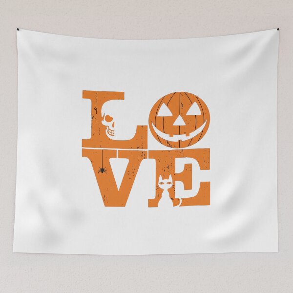 Aperçu de l'œuvre J'adore Halloween créée et vendue par YOUNG DREAM STORE.