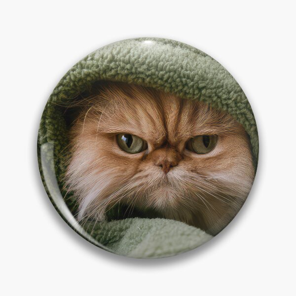Item preview, Persian Cat in Blanket 01 designed and sold by Elisabeth Lucas.