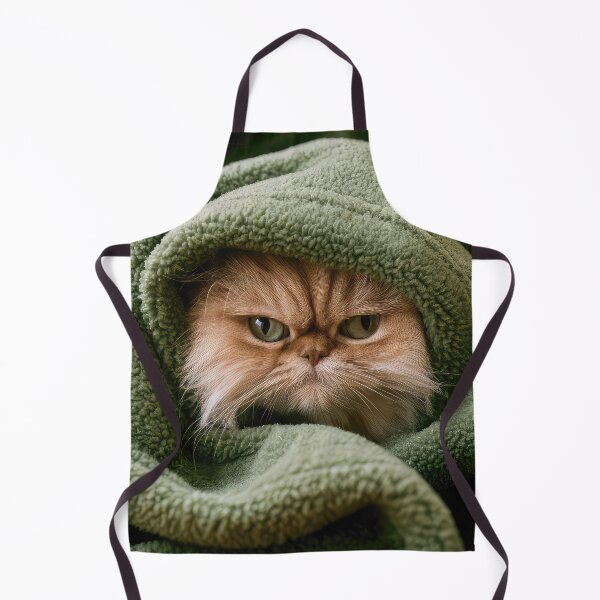 Item preview, Persian Cat in Blanket 01 designed and sold by Elisabeth Lucas.