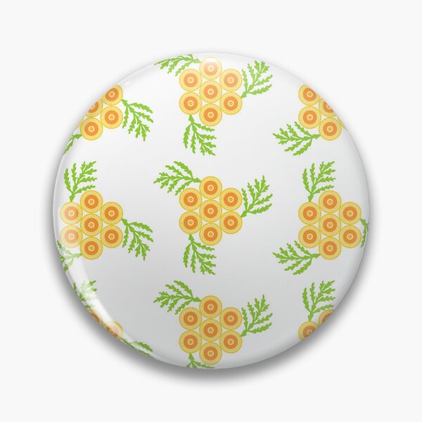 Item preview, December 1st Birth Flower Tansy Pattern designed and sold by 366birthflower.