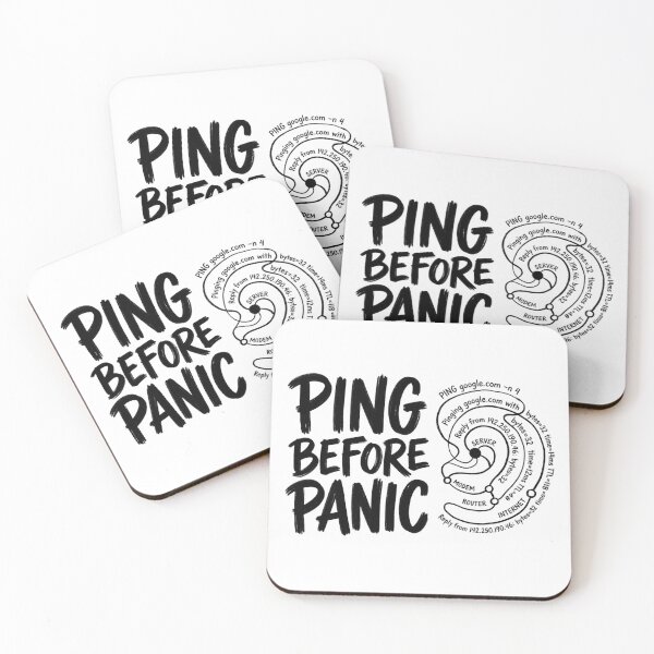 Item preview, Ping Before Panic designed and sold by Umbra Atelier.