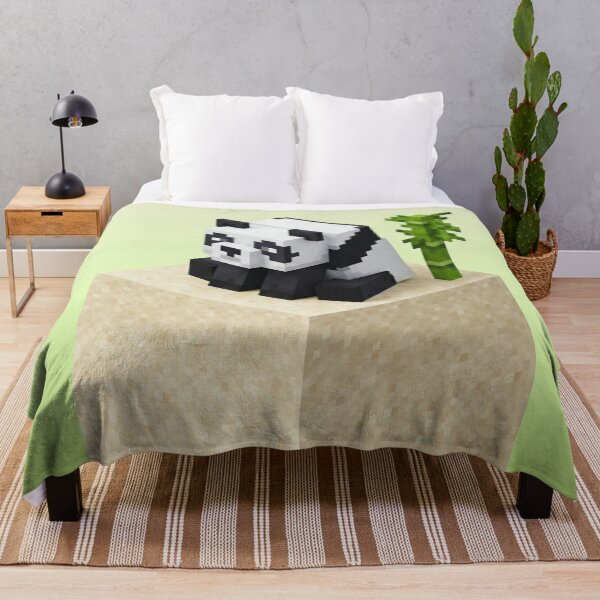Item preview, Minecraft Panda Block Buddy (Green) designed and sold by LyssasMindArt.