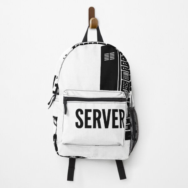 Artikelvorschau, Der Server schläft nie. entworfen und verkauft von Brain Fog Lab.