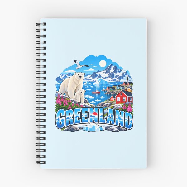 Item preview, Greenland - Polar Bear & Iceberg Arctic Design designed and sold by Myra365Art.