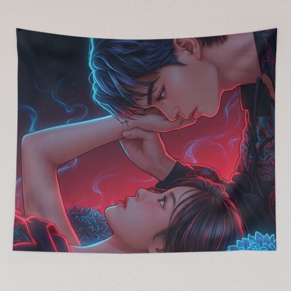 Item preview, MD Demonic Love KDrama Lgbtq+ Comic Book Art Home Wall Decor Print Poster Pride TV Series Movie Music designed and sold by Mind Space.