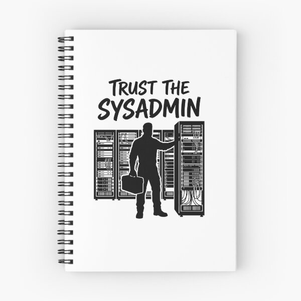 Item preview, Trust The Sysadmin designed and sold by Umbra Atelier.