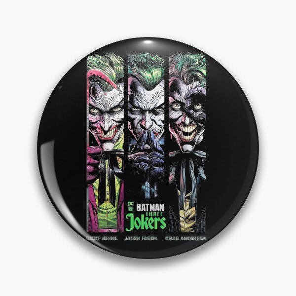 Item preview, Three Jokers Neon Comic Book Portrait designed and sold by ReginaSeidman.