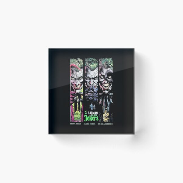 Item preview, Three Jokers Neon Comic Book Portrait designed and sold by ReginaSeidman.