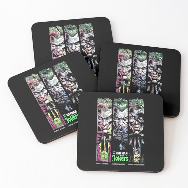 Item preview, Three Jokers Neon Comic Book Portrait designed and sold by ReginaSeidman.