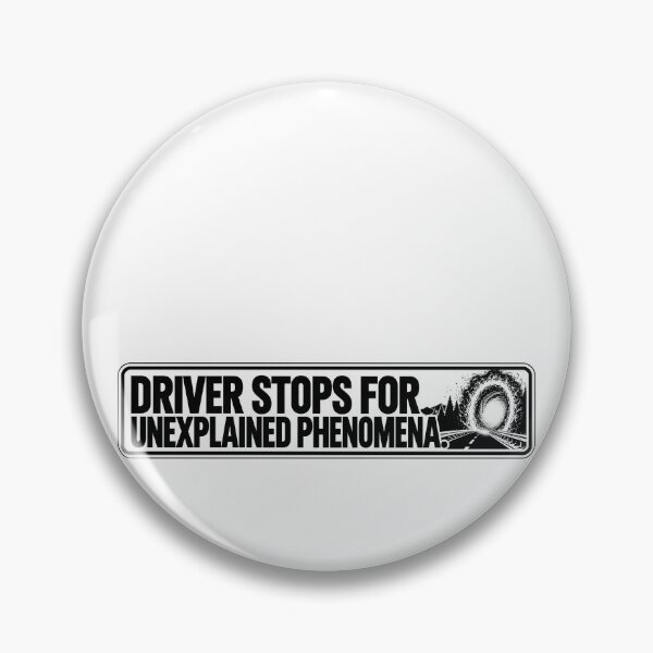 Item preview, BUMPS IN THE ROAD COLLECTION - ⭐ HALLOWEEN EDITION ⭐ - DRIVER STOPS FOR UNEXPLAINED PHENOMENA. - Portal opening beside highway designed and sold by WheelieGdArt.