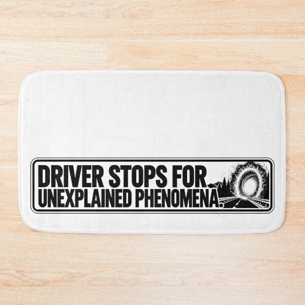 Item preview, BUMPS IN THE ROAD COLLECTION - ⭐ HALLOWEEN EDITION ⭐ - DRIVER STOPS FOR UNEXPLAINED PHENOMENA. - Portal opening beside highway designed and sold by WheelieGdArt.