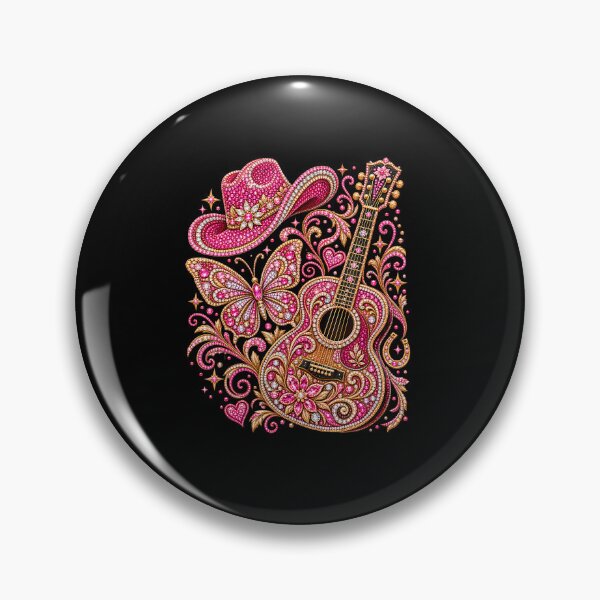 Item preview, Bling Guitar Rhinestone designed and sold by Eat-Apples.