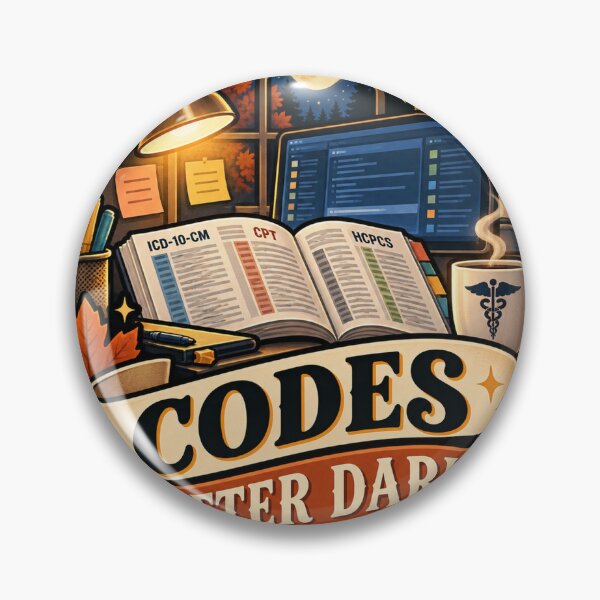 Item preview, Codes After Dark Medical Coder designed and sold by supertae.