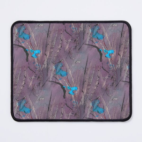Item preview, Floral and Foliage Abstract in Mauve and Blue designed and sold by Artistestella.