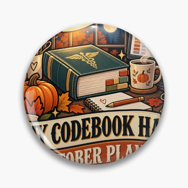 Item preview, My Codebook Has October Plans Medical Coder designed and sold by supertae.