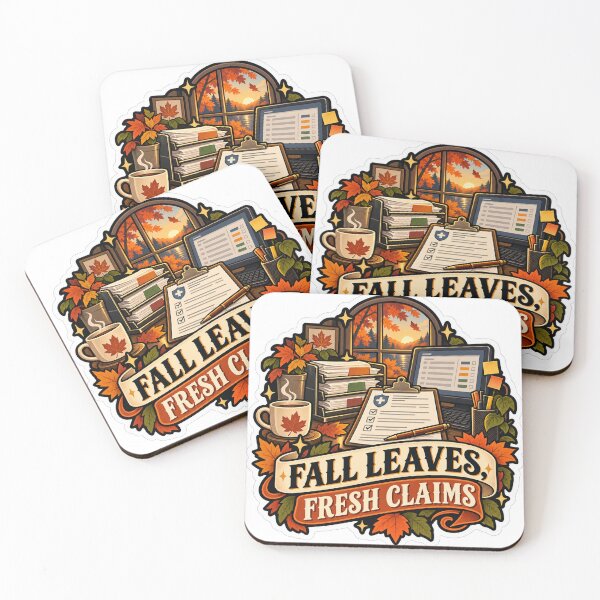Item preview, Fall Leaves, Fresh Claims Medical Coder designed and sold by supertae.