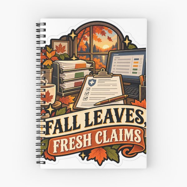 Item preview, Fall Leaves, Fresh Claims Medical Coder designed and sold by supertae.