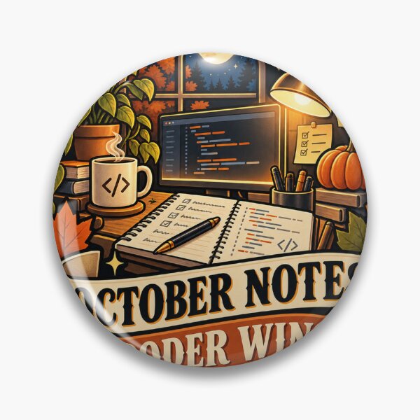Item preview, October Notes, Coder Wins Medical Coder designed and sold by supertae.