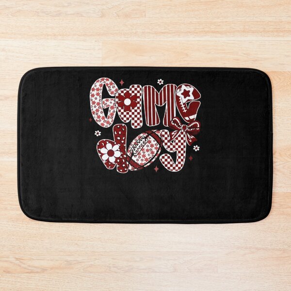 Item preview, Preppy Game Day Football Girly Bow Team Spirit Girls Maroon designed and sold by Krwasatoune.