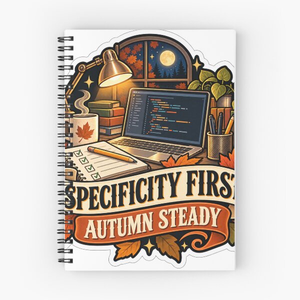 Item preview, Specificity First, Autumn Steady Medical Coder designed and sold by supertae.