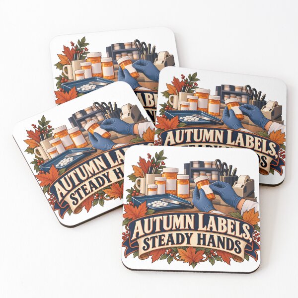 Item preview, Autumn Labels, Steady Hands Pharmacy Tech designed and sold by supertae.