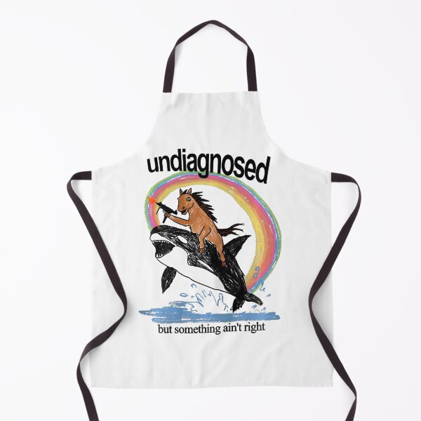 Item preview, Undiagnosed But Something Ain'T Right Horse Riding Whale designed and sold by Krwasatoune.