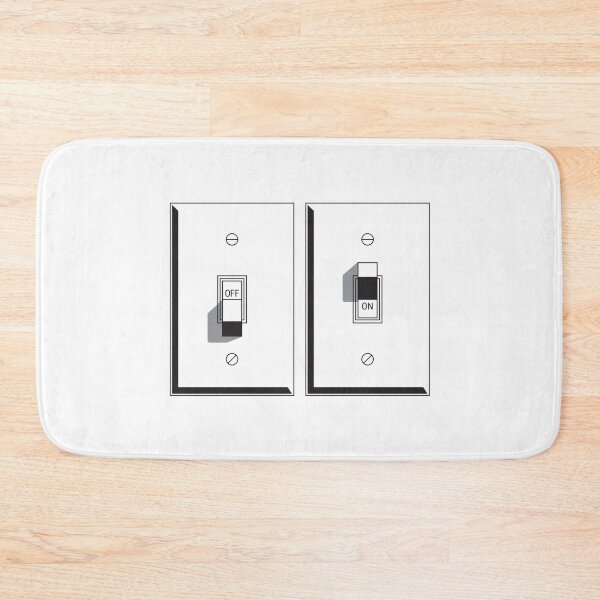 Item preview, Light Switches Off/On (Black) designed and sold by BanterProjects.