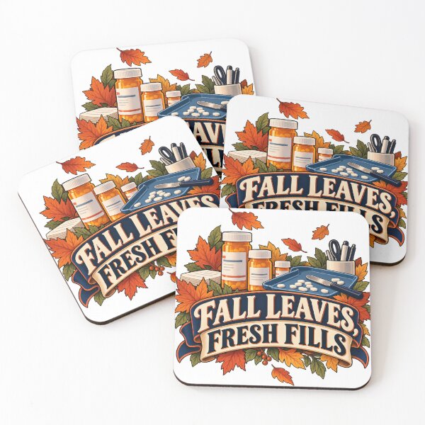 Item preview, Fall Leaves, Fresh Fills Pharmacy Tech designed and sold by supertae.