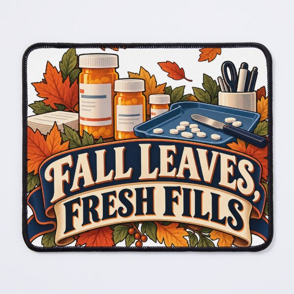Item preview, Fall Leaves, Fresh Fills Pharmacy Tech designed and sold by supertae.