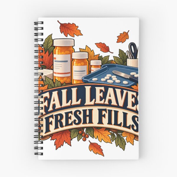 Item preview, Fall Leaves, Fresh Fills Pharmacy Tech designed and sold by supertae.