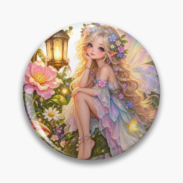 Item preview, Enchanted Forest Fairy Illustration designed and sold by jgvisualarts.