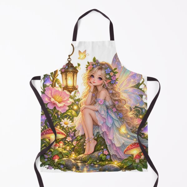 Item preview, Enchanted Forest Fairy Illustration designed and sold by jgvisualarts.