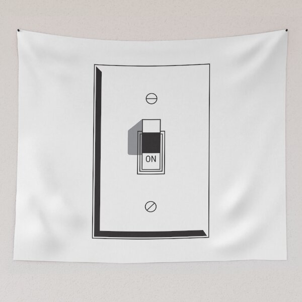 Item preview, Light Switch On (Black) designed and sold by BanterProjects.