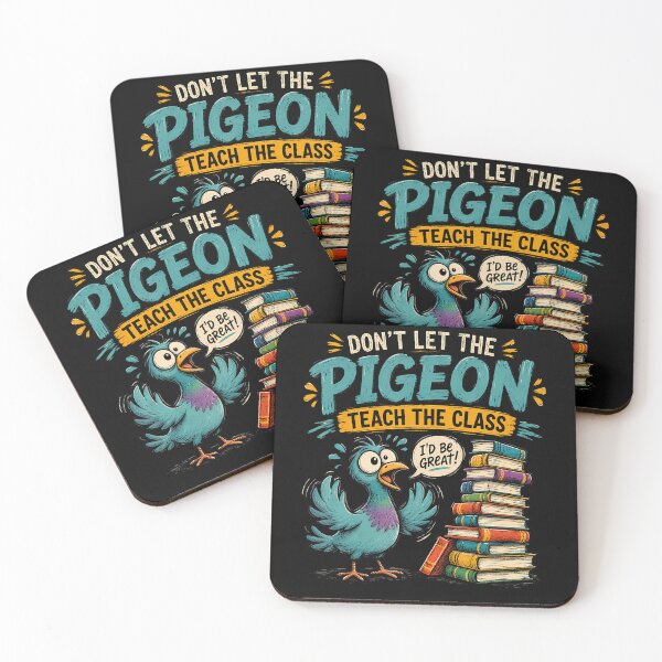 Item preview, Dont Let The Pigeon Teach Funny Teacher Classroom Humor Idea designed and sold by Krwasatoune.