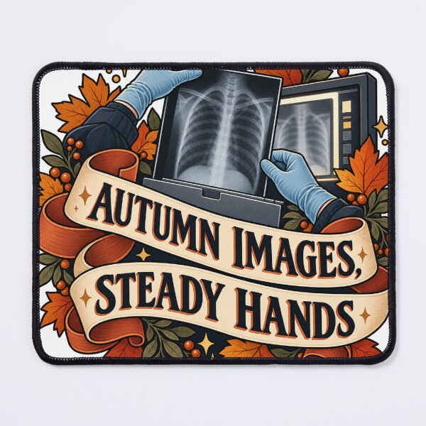 Item preview, Autumn Images, Steady Hands Radiology Tech designed and sold by supertae.