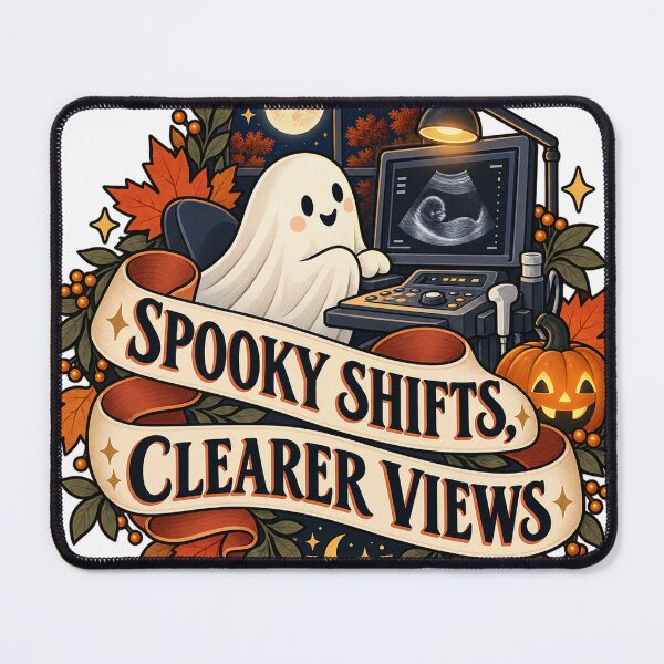 Item preview, Spooky Shifts, Clearer Views Radiology Tech designed and sold by supertae.