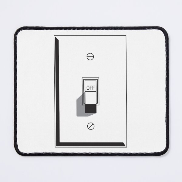 Item preview, Light Switch Off (Black) designed and sold by BanterProjects.