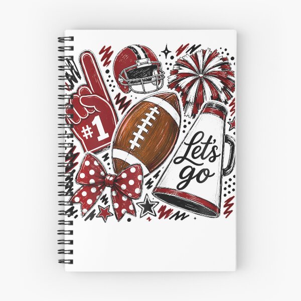 Item preview, Maroon Game Day Team High School Football Cheer Mom Spirit designed and sold by Krwasatoune.