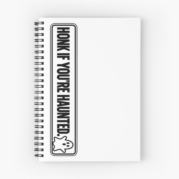 Item preview, BUMPS IN THE ROAD COLLECTION - ⭐ HALLOWEEN EDITION ⭐ - HONK IF YOU’RE HAUNTED. - GHOST designed and sold by WheelieGdArt.