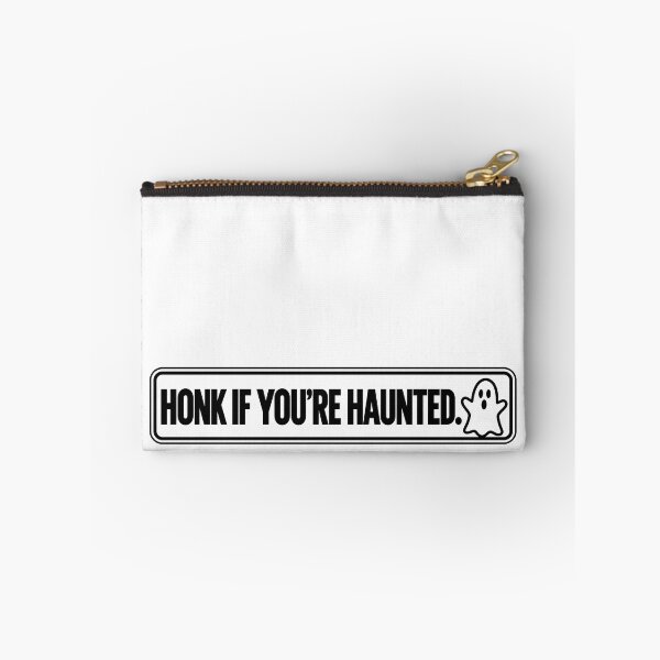 Item preview, BUMPS IN THE ROAD COLLECTION - ⭐ HALLOWEEN EDITION ⭐ - HONK IF YOU’RE HAUNTED. - GHOST designed and sold by WheelieGdArt.