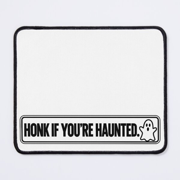 Item preview, BUMPS IN THE ROAD COLLECTION - ⭐ HALLOWEEN EDITION ⭐ - HONK IF YOU’RE HAUNTED. - GHOST designed and sold by WheelieGdArt.