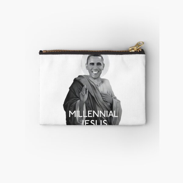 Item preview, Barack Obama Millennial Jesus Aesthetic Pop Art | Funny Political Satire & Vintage Retro Parody Graphic | Limited Edition designed and sold by Dyonn.