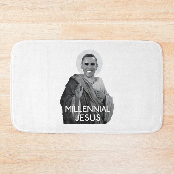 Item preview, Barack Obama Millennial Jesus Aesthetic Pop Art | Funny Political Satire & Vintage Retro Parody Graphic | Limited Edition designed and sold by Dyonn.