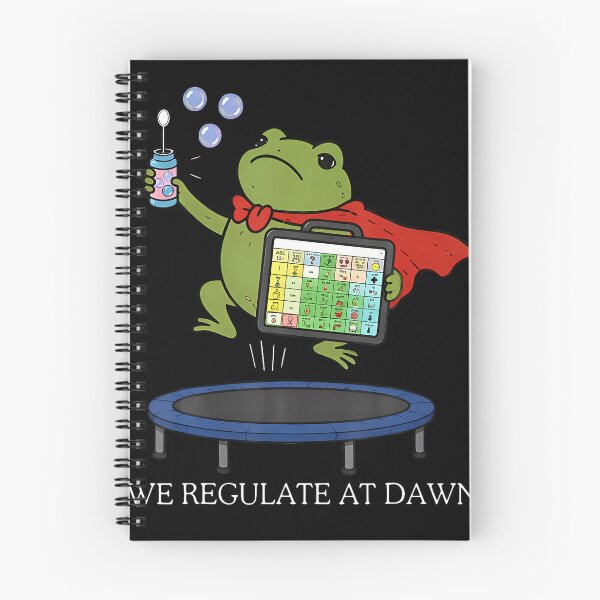 Item preview, We Regulate At Dawn Frog Inclusion Neurodiversity Sped Team designed and sold by Krwasatoune.