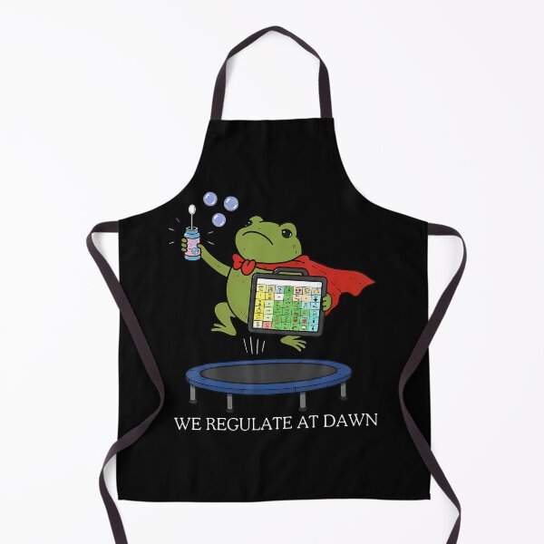 Item preview, We Regulate At Dawn Frog Inclusion Neurodiversity Sped Team designed and sold by Krwasatoune.
